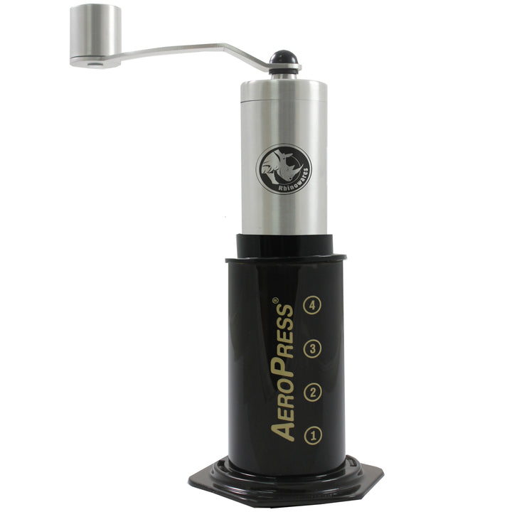 Rhinowares Mini Hand Grinder with Aeropress Adapter